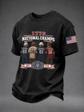 1776 National Champs T-Shirt We The People Merch USA Patriotic Gift Ideas - Merchluma