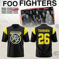 Foo Fighters Take Cover Tour 2026 Jersey Tasmania Jersey Foo Fighters Merch Gift For Band Fans - Merchluma