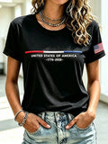 United States Of America Flag T-Shirt 1776-2026 Merch Great Patriot Pride Gift - Merchluma