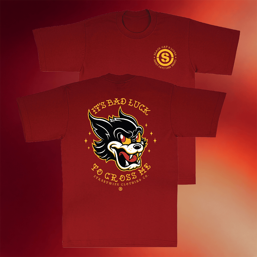 Streetwise Gear Merch 2026 Lives T-Shirt It's Bad Luck To Cross Me Shirt Top Father's Day Gifts - Merchluma