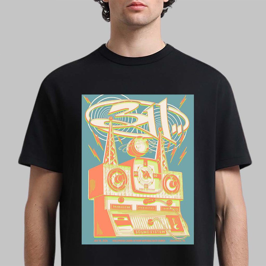 311 Grantville Pennsylvania 2026 Event Poster At Hollywood Casino T-Shirt 311 Band Merch Gifts - Merchluma