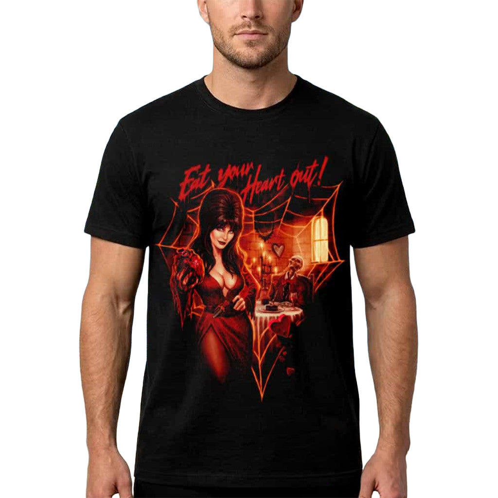 Cavity Colors Merch SummerWeen Elvira Eat Your Heart Out 2026 T-Shirt Gift For Friends - Merchluma
