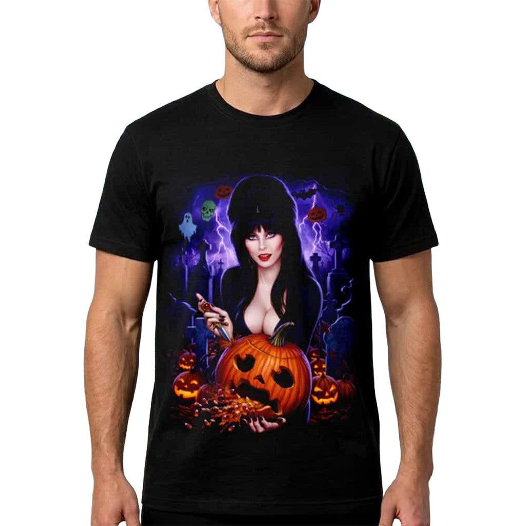 Elvira Queen Of Halloween SummerWeen 2026 Collection Cavity Colors T-Shirt Elvira Merch - Merchluma