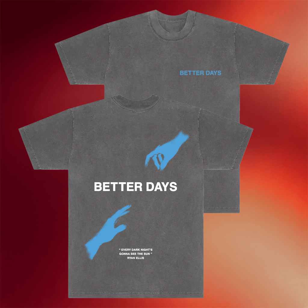 Ryan Ellis Merch Better Days T-Shirt Ryan Ellis Shirt Best Gifts For Music Lovers - Merchluma