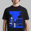 Jack White Essex Junction Vermont 2026 Event Poster T-Shirt Black Jack White Merch Fan Gifts - Merchluma