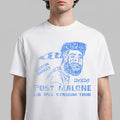 Post Malone X Cheatin Snakes 2026 Big Ass Stadium Tour T-Shirt White Post Malone Tour Merch - Merchluma