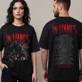 In Flames EU Summer Tour Collection 2026 T-Shirt Tour Dates Schedule Shirt In Flames Merch - Merchluma