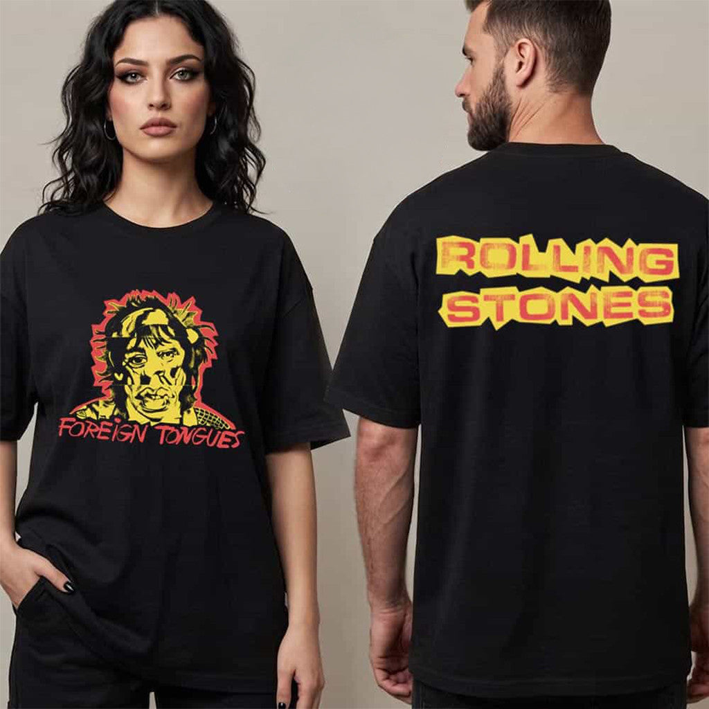 The Rolling Stones Foreign Tongues T-Shirt 2026 The Rolling Stones Merch Gift For Music Fans - Merchluma