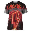 ACDC PWR Up Columbus Ohio 2026 Event Poster T-Shirt ACDC Tour Merch Gift For Music Lovers - Merchluma