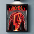 ACDC PWR Up Columbus Ohio 2026 Event Poster ACDC Tour Merch Wall Art Decor For Living Room - Merchluma