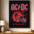 ACDC Pwr Up Tour 2026 Columbus At Ohio Stadium Poster ACDC Merch Home Decor Gift For Rock Fans - Merchluma