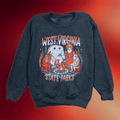 Kin Ship Goods Merch WV State Parks Cryptid Campfire Sweatshirt Good Gifts For Boyfriend - Merchluma