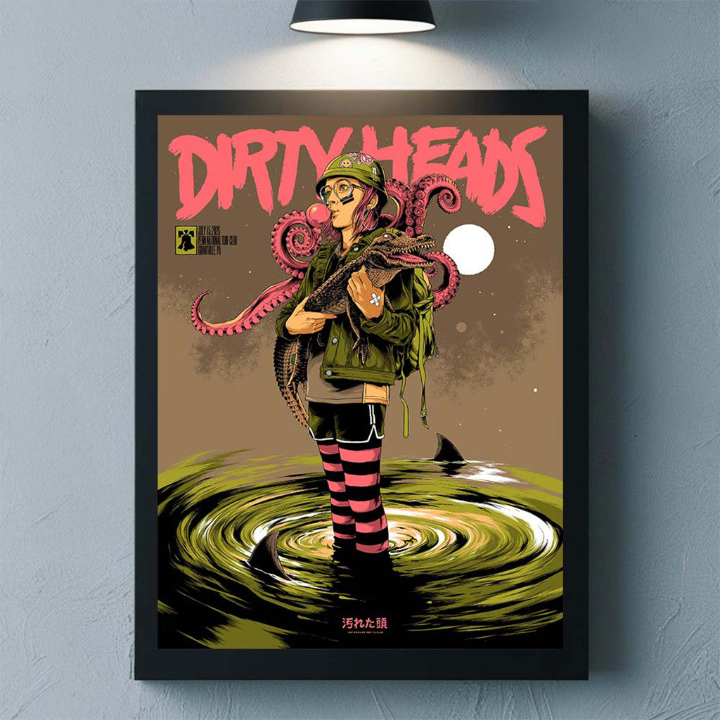 Dirty Heads Grantville Pennsylvania 2026 Event Poster At Penn National Turf Club Poster Decor - Merchluma