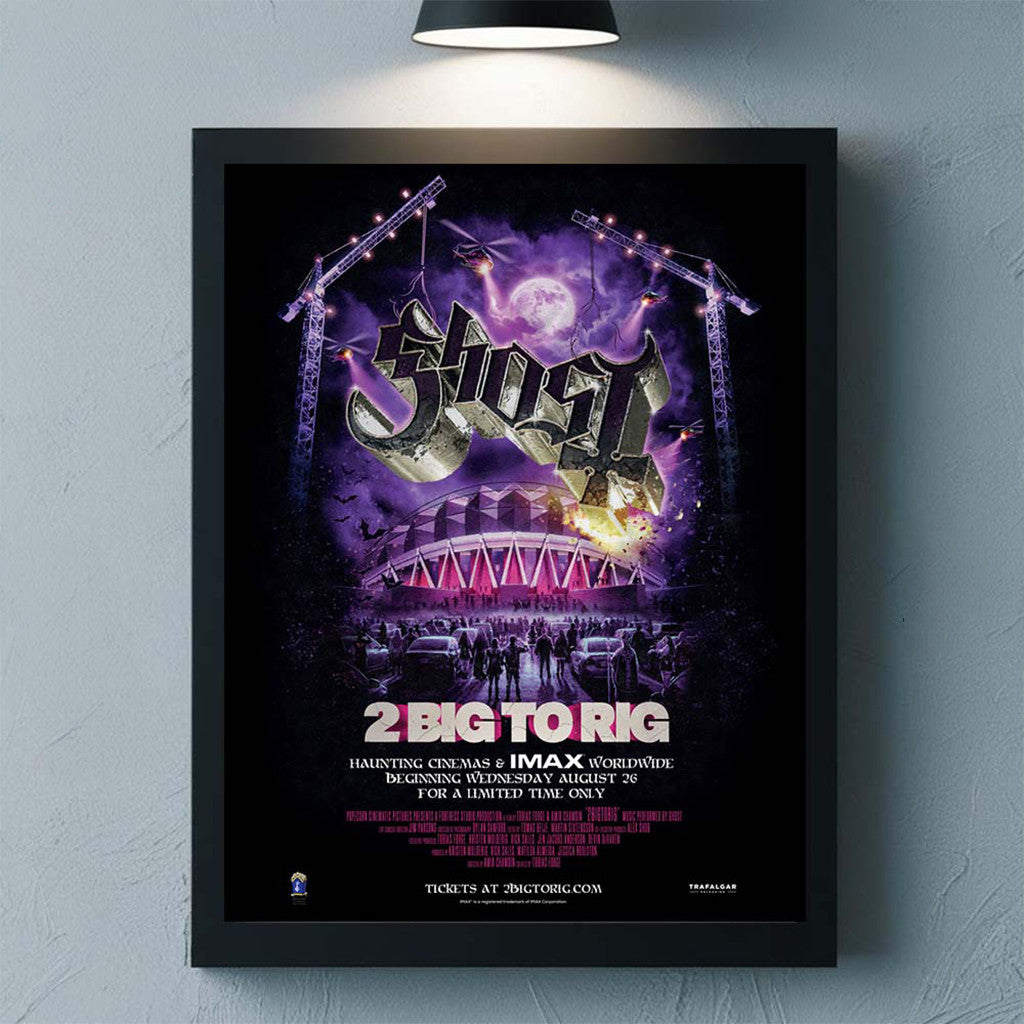 Ghost 2 Big To Rig Movie Merch 2026 Poster Wall Art Decor Ghost Band Merch Fan Gifts - Merchluma
