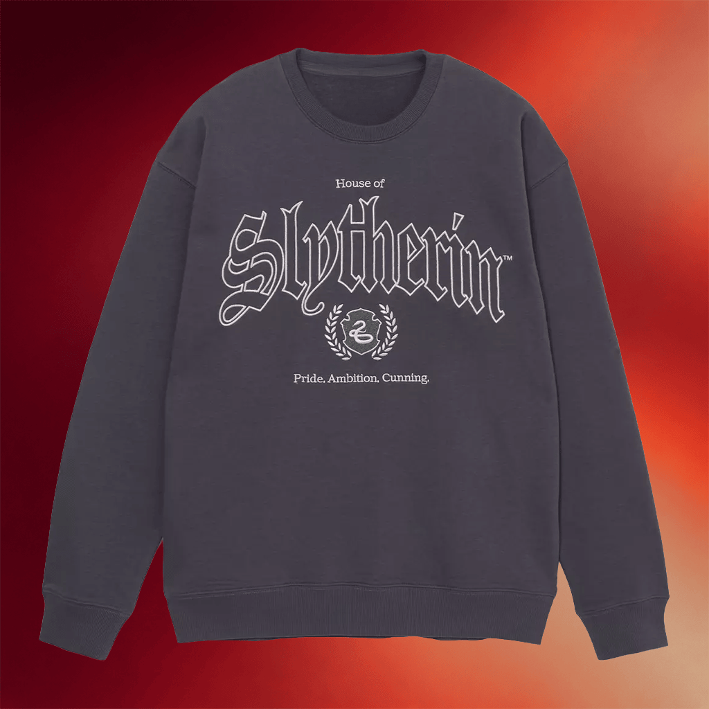 Harry Potter Merch Harry Potter Slytherin Crewneck Sweatshirt Birthday Gift For Him - Merchluma