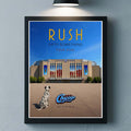 Rush Chicago IL 2026 Event Specific Litho Poster RUSH Fifty Something Tour Merch Home Decor - Merchluma