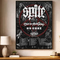 Spite The New World Killer US Fall Tour 2026 Schedule Tour Dates Poster Spite Band Merch Decor - Merchluma