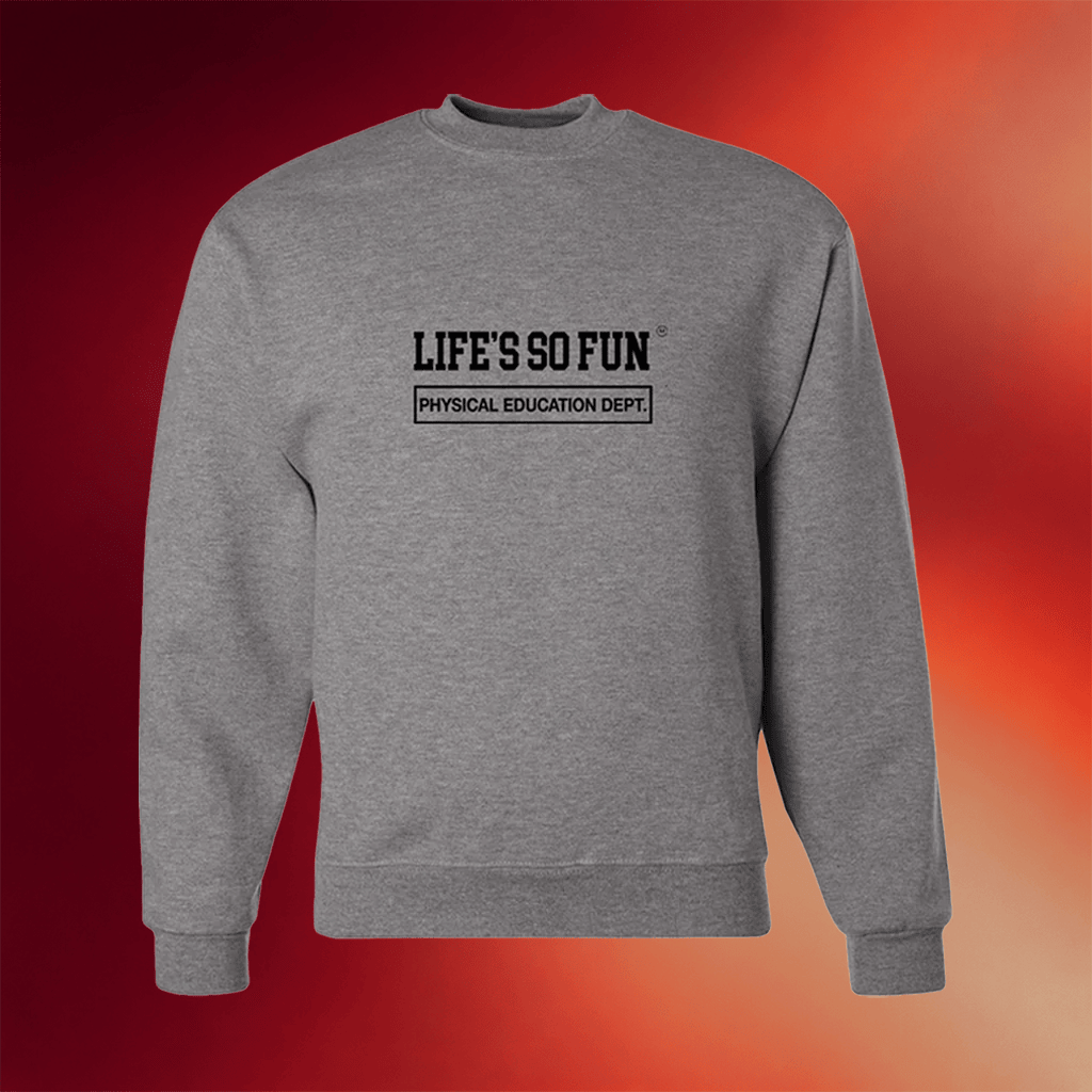 Muna Merch Life's So Fun PE Sweatshirt Cool Gifts For Music Lovers - Merchluma
