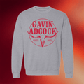 Gavin Adcock Merch 2026 Grey Logo Sweatshirt Gavin Adcock Crewneck Gifts For Country Fans - Merchluma