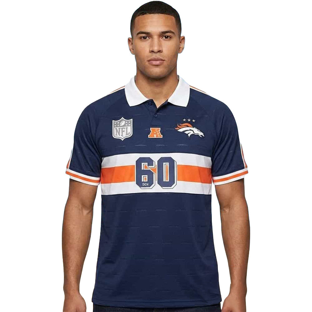 Denver Broncos Football X Football Polo Shirt 2026 Denver Broncos Merch Gifts For My Husband - Merchluma