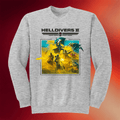 Helldivers 2 Merch Key Art and Logo Sweatshirt Helldivers Crewneck Gift Ideas For Him - Merchluma