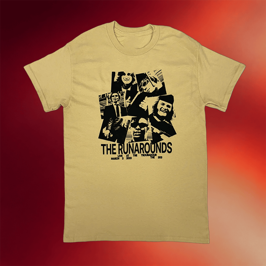 The Runarounds Merch Troubadour Band Photo T-Shirt Gift Ideas For Husband - Merchluma