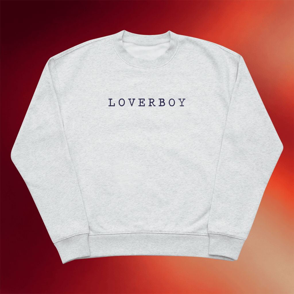 Loverboy Merch 2026 The Typewriter Crewneck Loverboy Sweatshirt Best Gifts For BFF - Merchluma