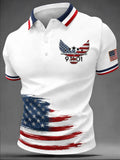Never Forget 9-11 Twin Towers Polo Shirt We Will Never Forget Merch Present For Him - Merchluma