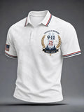 United In Memory 9-11 Polo Shirt 25 Years 2001-2026 Merch Proud Patriotic Veteran Gift - Merchluma