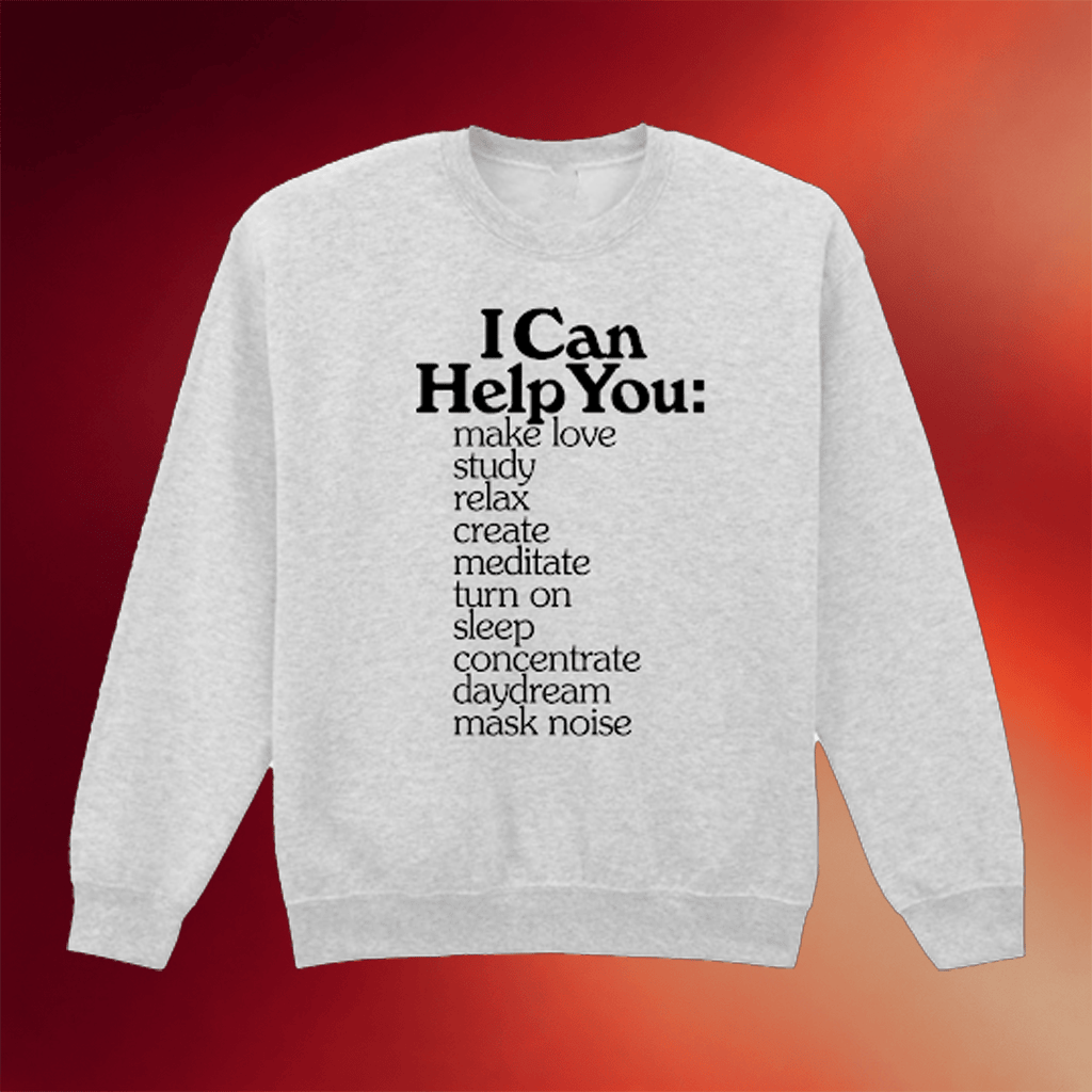 Numero Group Merch Numero Group Environments Crewneck I Can Help You Make Love Sweatshirt' - Merchluma