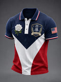 9-11 25th Anniversary Twin Towers Polo Shirt We Will Never Forget Merch Patriot Day Gift - Merchluma