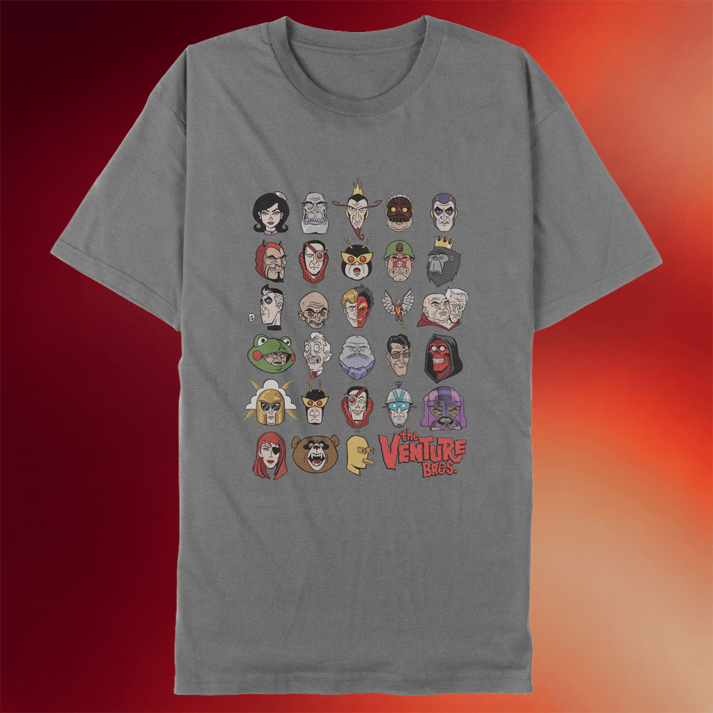 Titmouse Stuff Merch 2026 The Venture Bros Antagonists T-Shirt Gifts For Friends - Merchluma