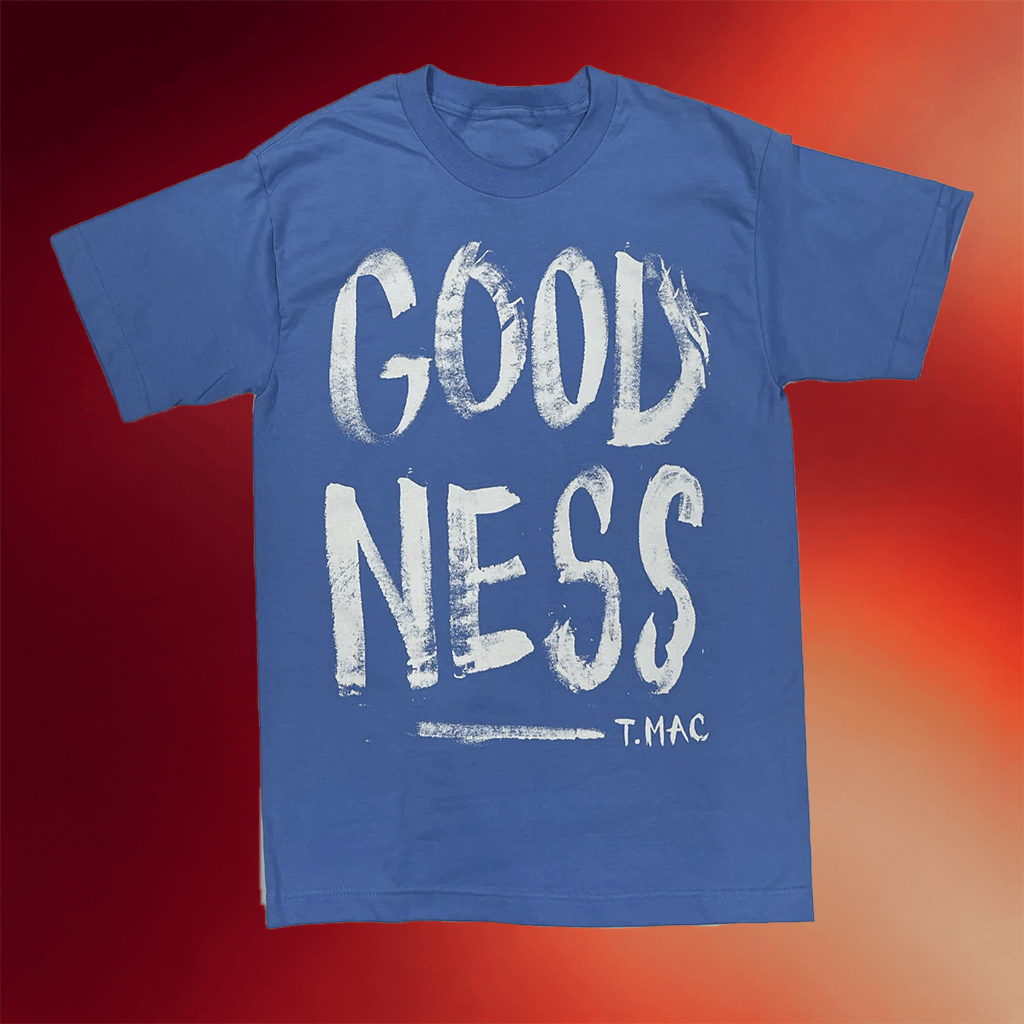 TobyMac Merch Goodness Blue T-Shirt TobyMac Shirt Gift Ideas For Rap Lovers - Merchluma