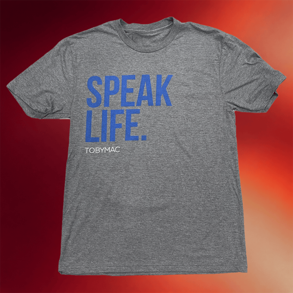TobyMac Merch Speak Life T-Shirt TobyMac Shirt Gift Ideas For Rap Lovers - Merchluma