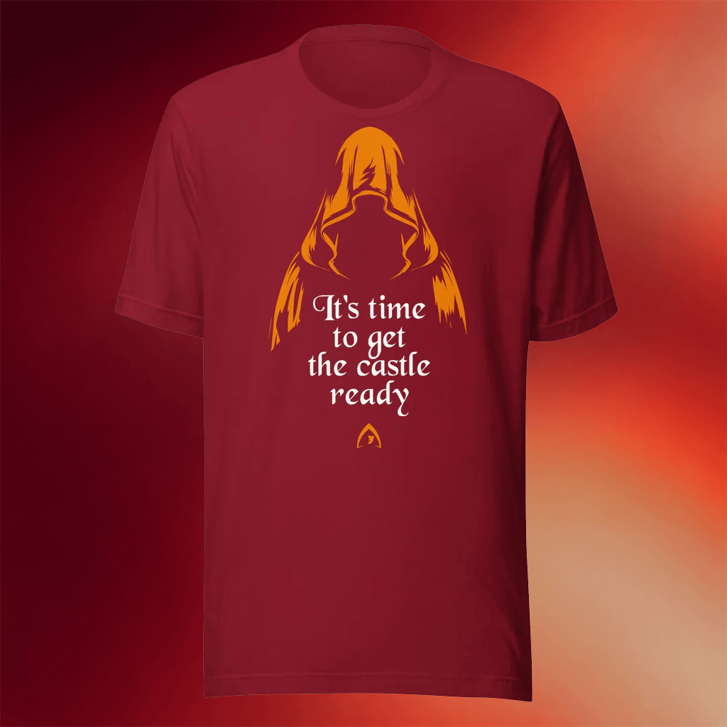 Traitors Merch It's Time To Get The Castle Ready T-Shirt Birthday Ideas For Husband - Merchluma