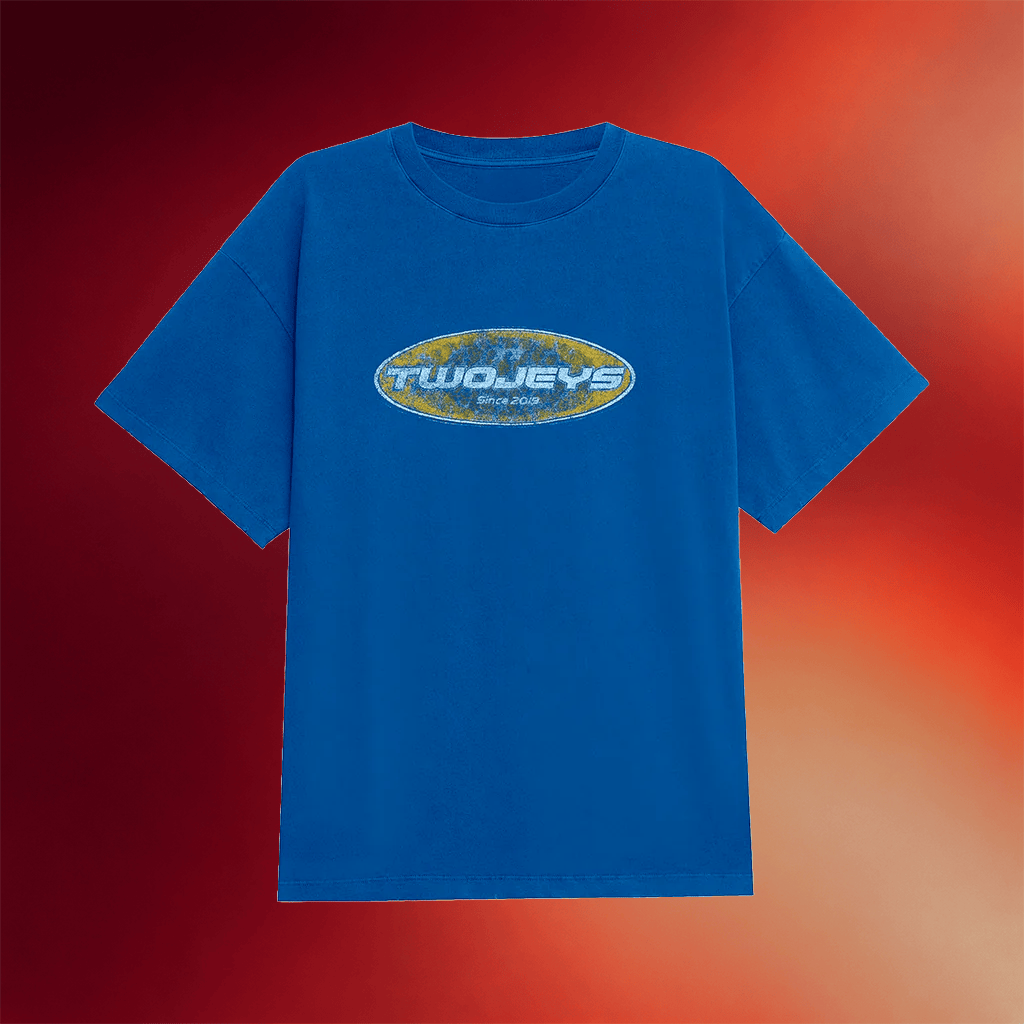Twojeys Merch 2026 Twojeys Speedway Blue T-Shirt Cool Gifts For Brothers - Merchluma