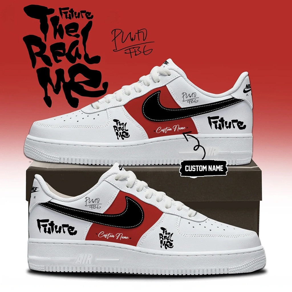 Personalized Future The Real Me Signed Shoes Sneakers Future Merch 2026 Gift For Rapper Fans - Merchluma