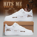 Personalized Hudson Westbrook Hits Me Tour 26 Shoes Sneaker White Hudson Westbrook Merch - Merchluma