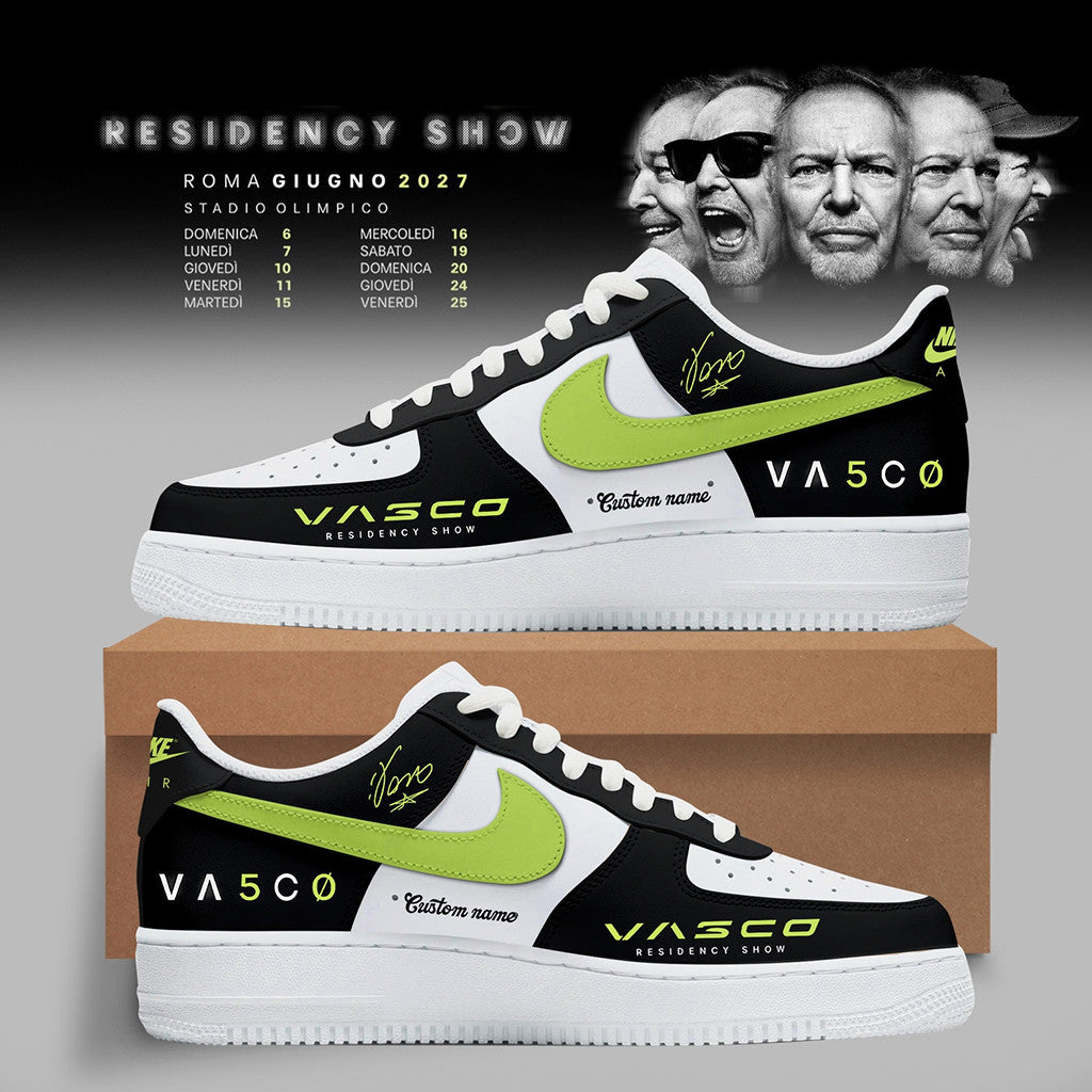 Personalized Vasco Residency Show 2027 Shoes Sneakers Unique Birthday Gift For Husband - Merchluma