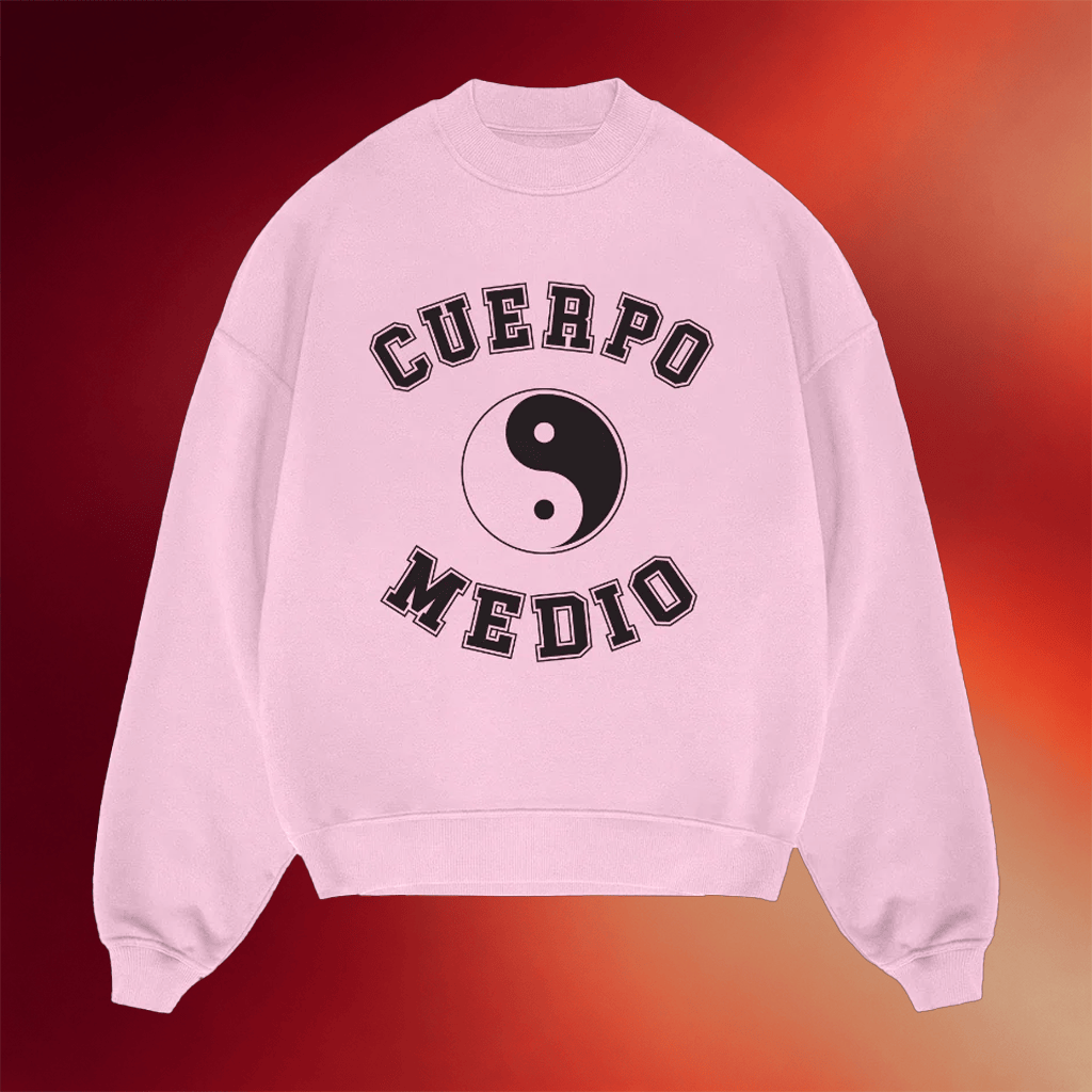 Medium Build Merch 2026 Cuerpo Medio Crewneck Medium Build Sweatshirt Gifts For Her - Merchluma