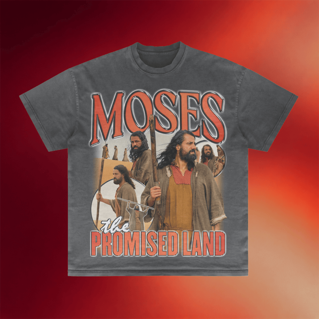 The Promised Land Series Merch 2026 Moses Bootleg Rap T-Shirt Gifts Ideas For Comedy Fans - Merchluma