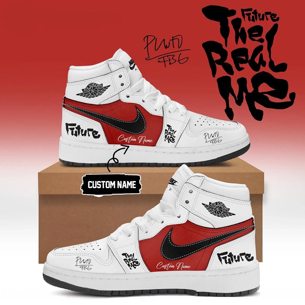 Personalized Future 2026 The Real Me Signed Shoes Sneakers Future Merch Gift For Rap Lovers - Merchluma