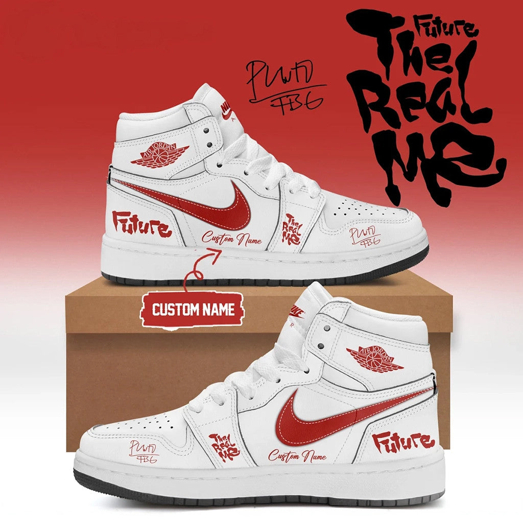 Personalized Future The Real Me Shoes Sneakers Future Merch 2026 Rapper Fan Gifts Ideas - Merchluma