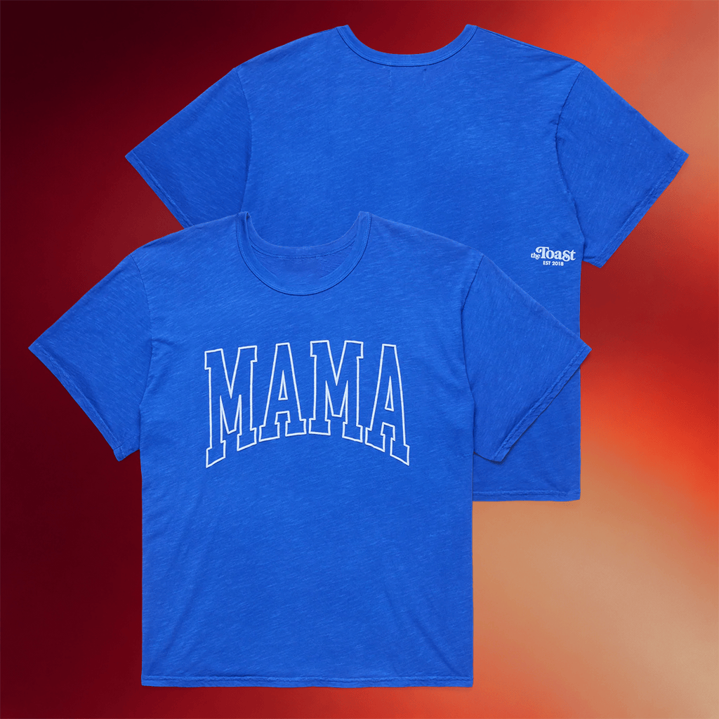 The Toast Merch 2026 Collegiate Mama T-Shirt The Toast Shirt Mother's Day Gifts - Merchluma