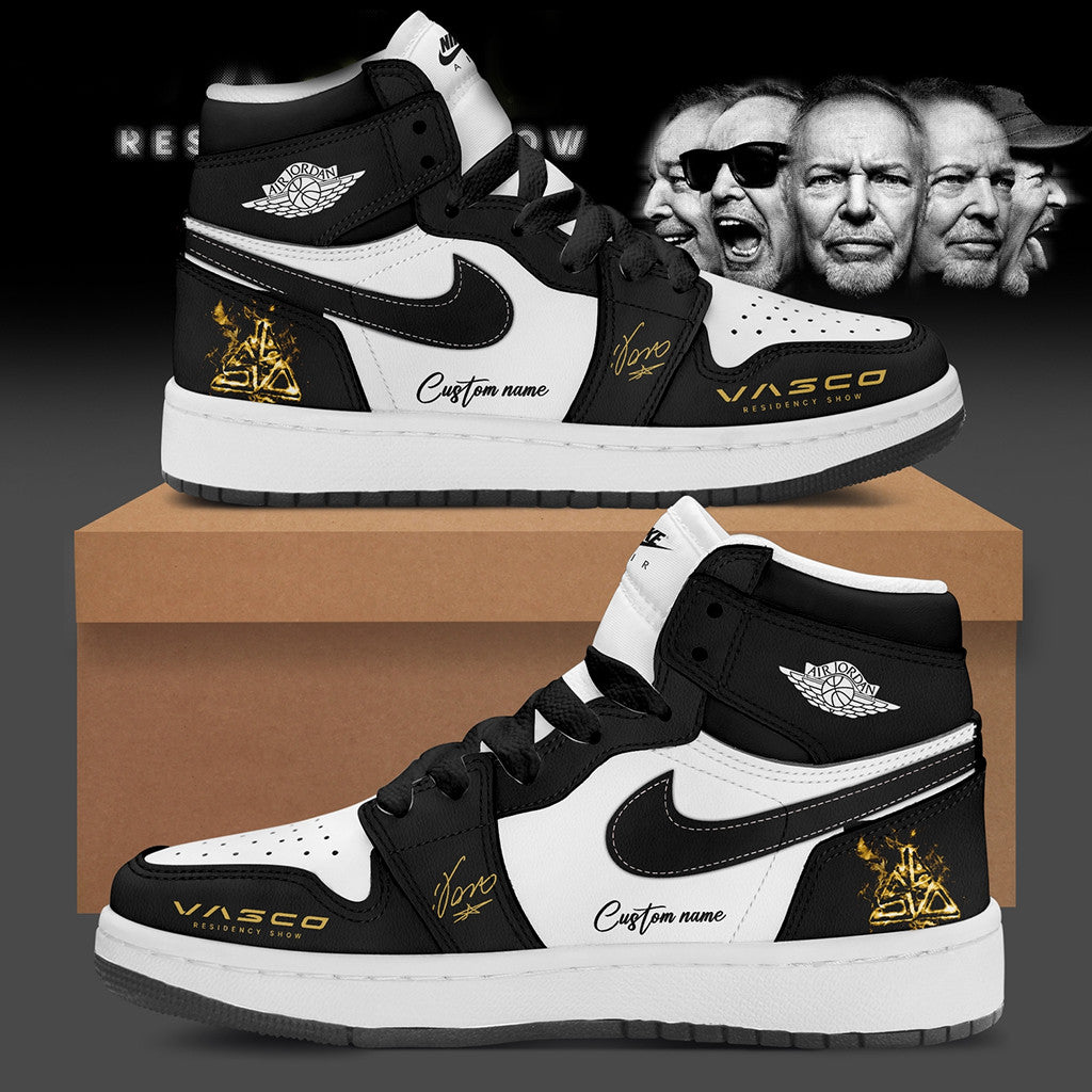 Personalized Vasco Residency Show 2027 Shoes Sneakers Vasco Rossi Merch Cool Gifts For Dad - Merchluma