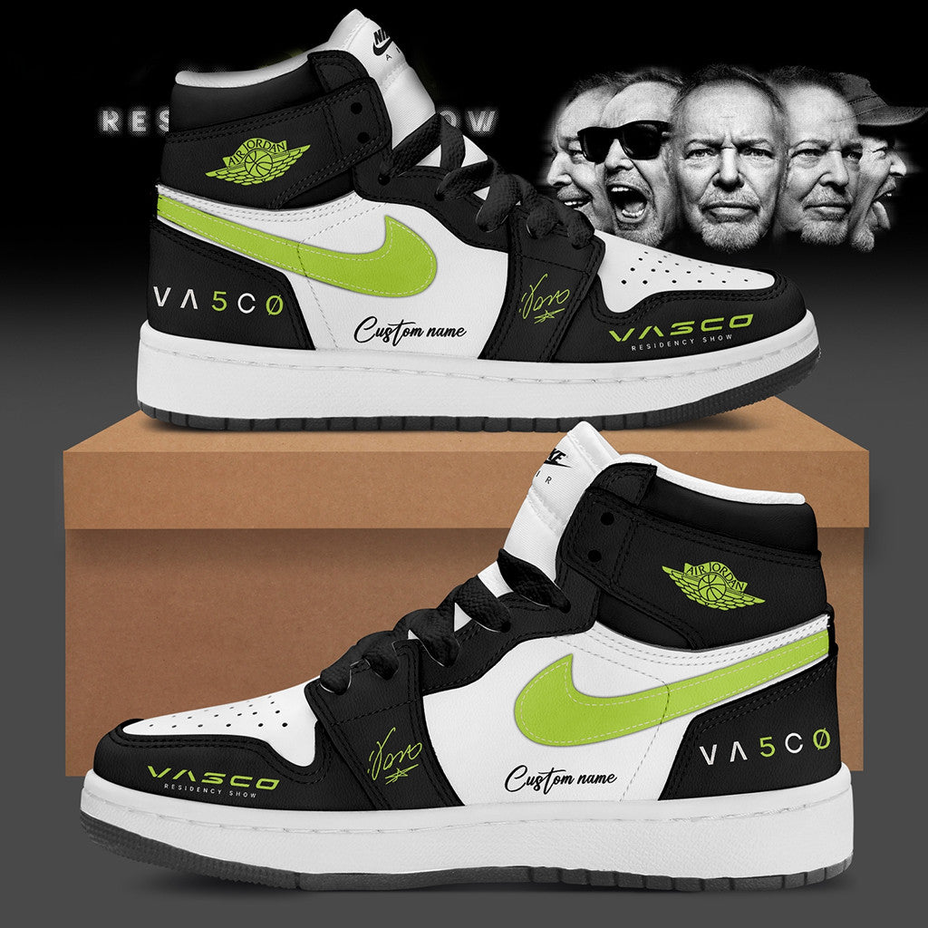 Personalized Vasco Residency Show 2027 Shoes Sneakers Vasco Rossi Merch Gifts For Music Fans - Merchluma