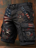 Independence Day USA Shorts 4th Of July Merch Patriotic Veteran Gift - Merchluma