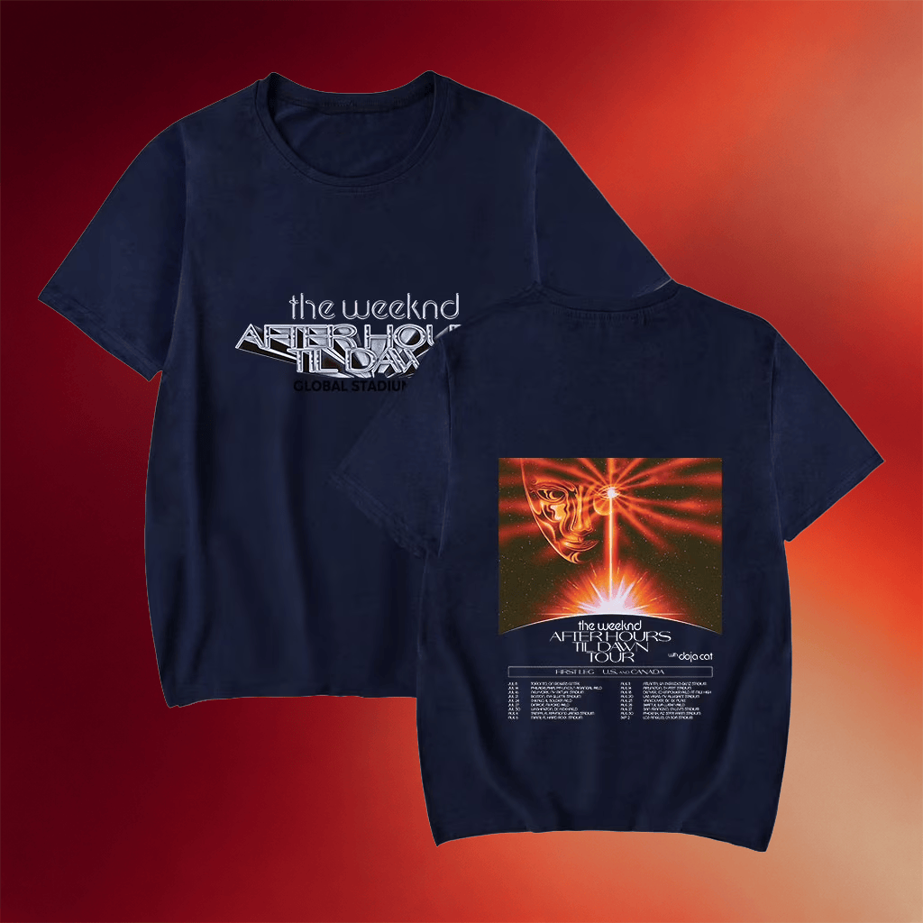 The Weeknd Merch After Hours Til Dawn Tour The Weeknd T-Shirt Presents For Music Lovers - Merchluma