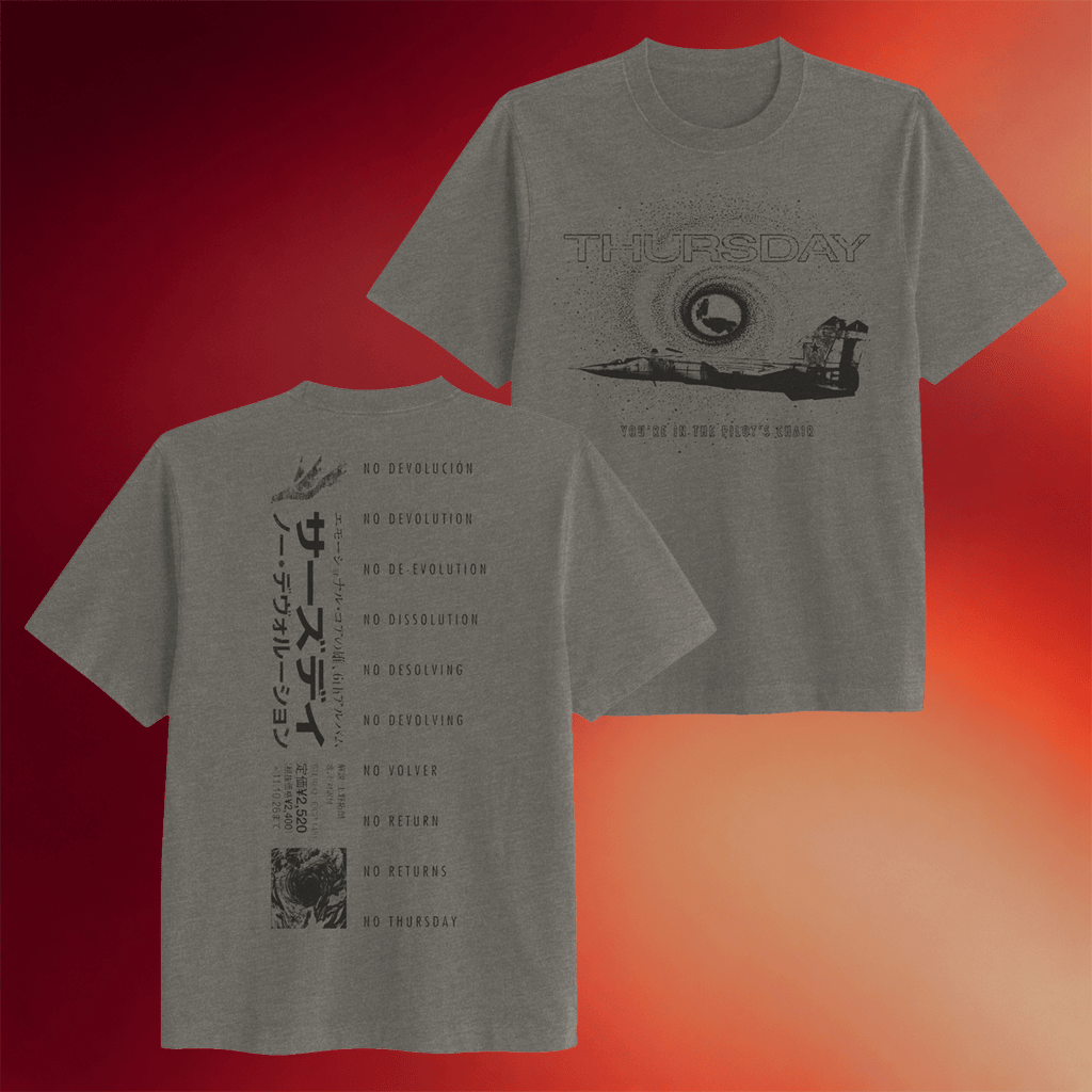 Thursday Merch 2026 Ejecting Pilot T-Shirt Thursday Band Shirt Gifts For Music Lovers - Merchluma