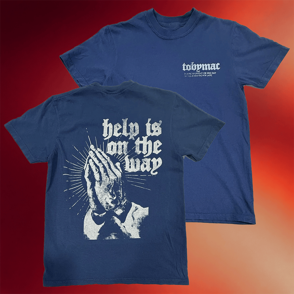 TobyMac Merch Help Is On The Way T-Shirt Gift Ideas For Music Lovers - Merchluma